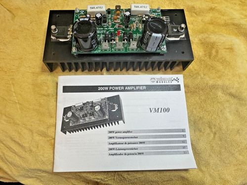 Velleman vm100 amplificatore - velleman,